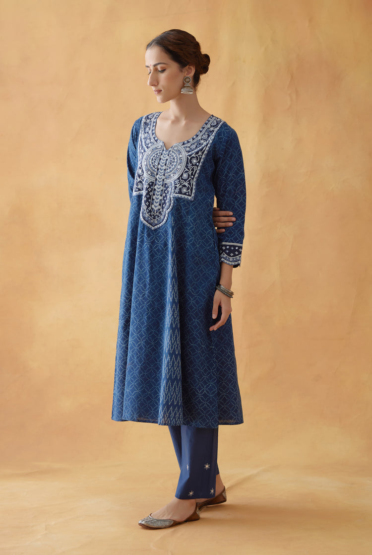 Baruni Kurta Indigo (8811377525035)