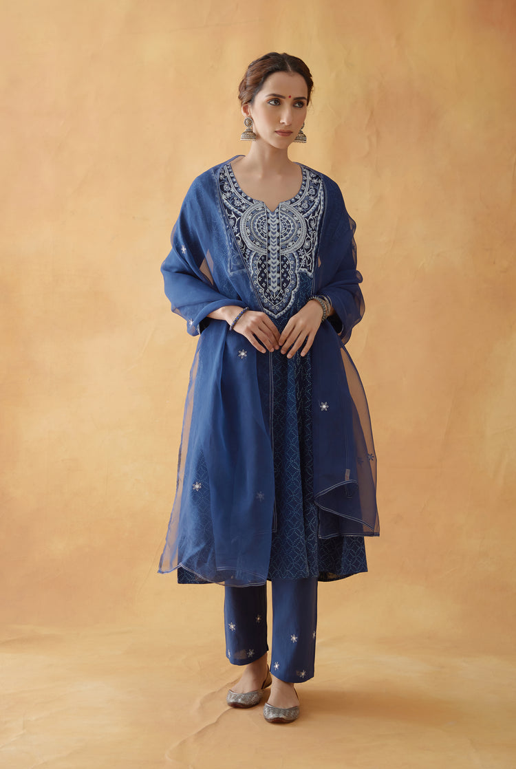 Baruni Kurta Indigo (8811377525035)