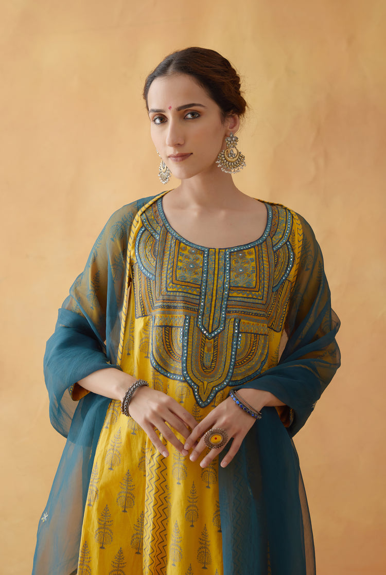 Baruni Kurta Yellow (8811376607531)