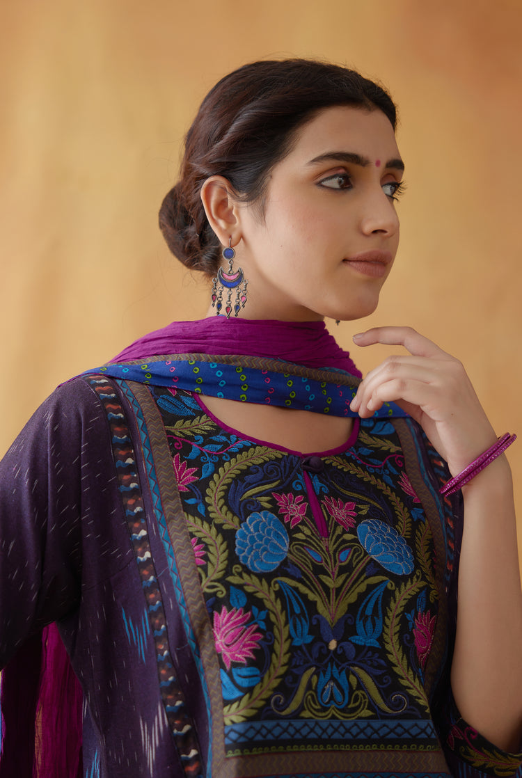 Choga Kurta Purple (8810243064107)