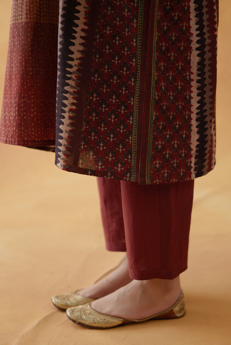 Rozana Pant Maroon (8811416781099)