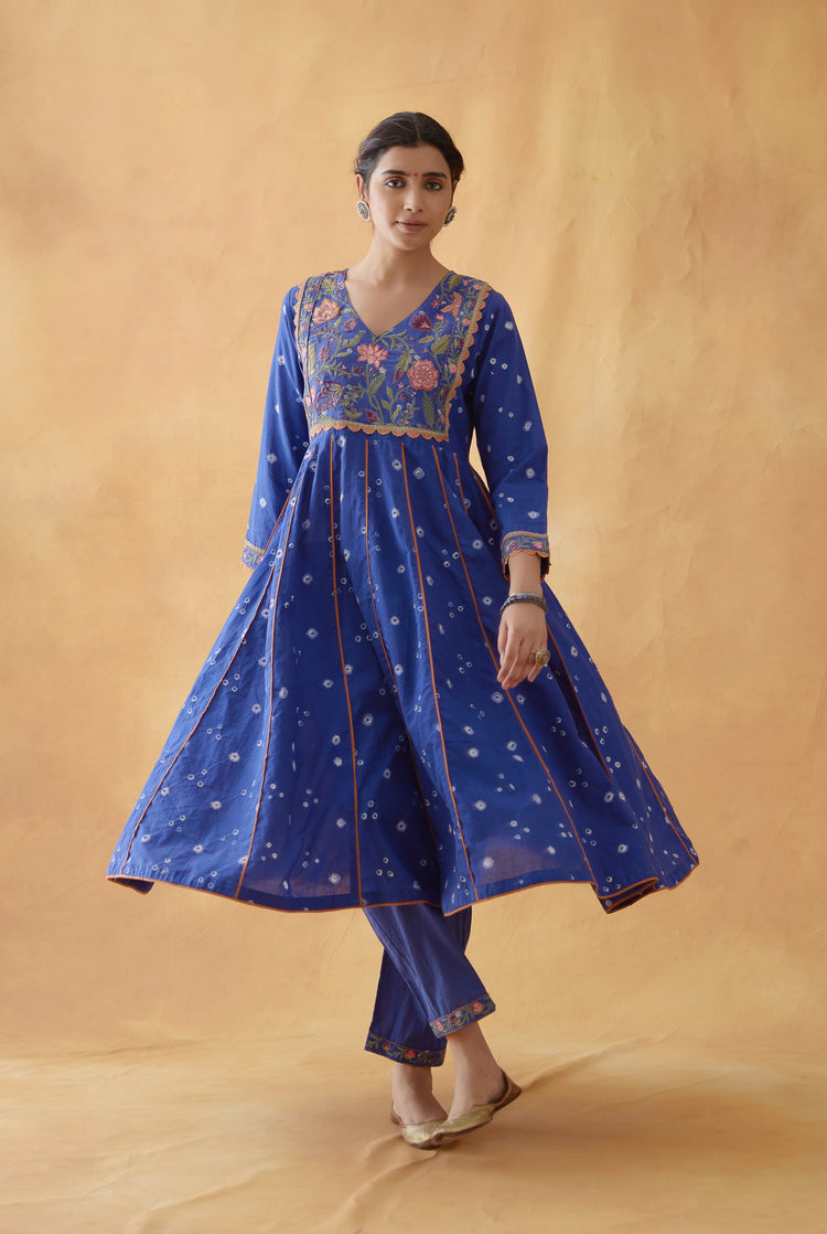Kia Kurta Royal Blue (8811382047019)