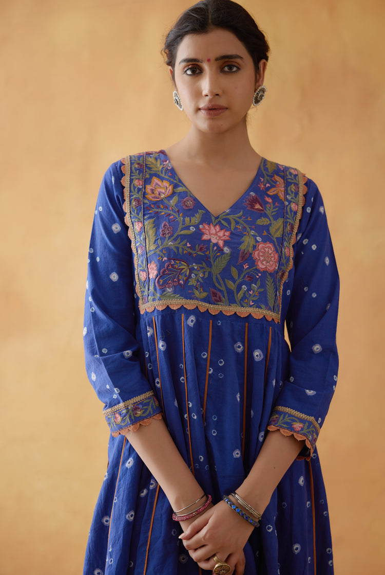 Kia Kurta Royal Blue (8811382047019)