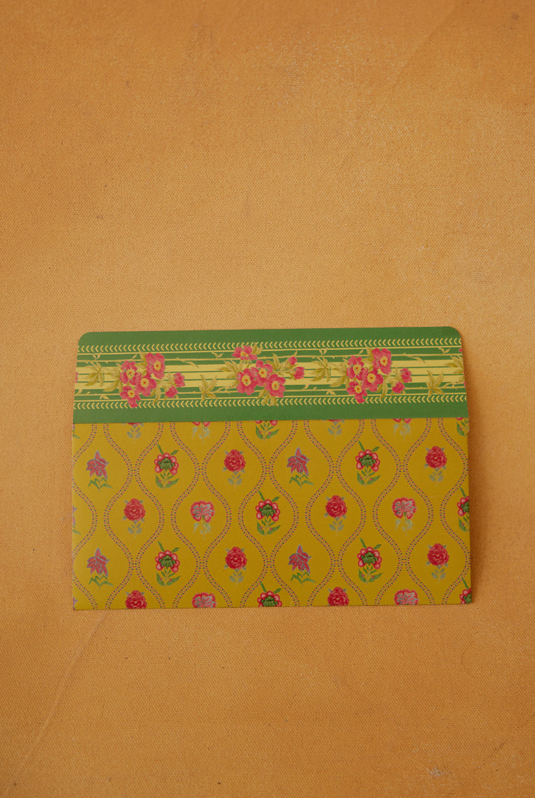Jaal Envelope Mustard (Set of 5) (8811787714859)