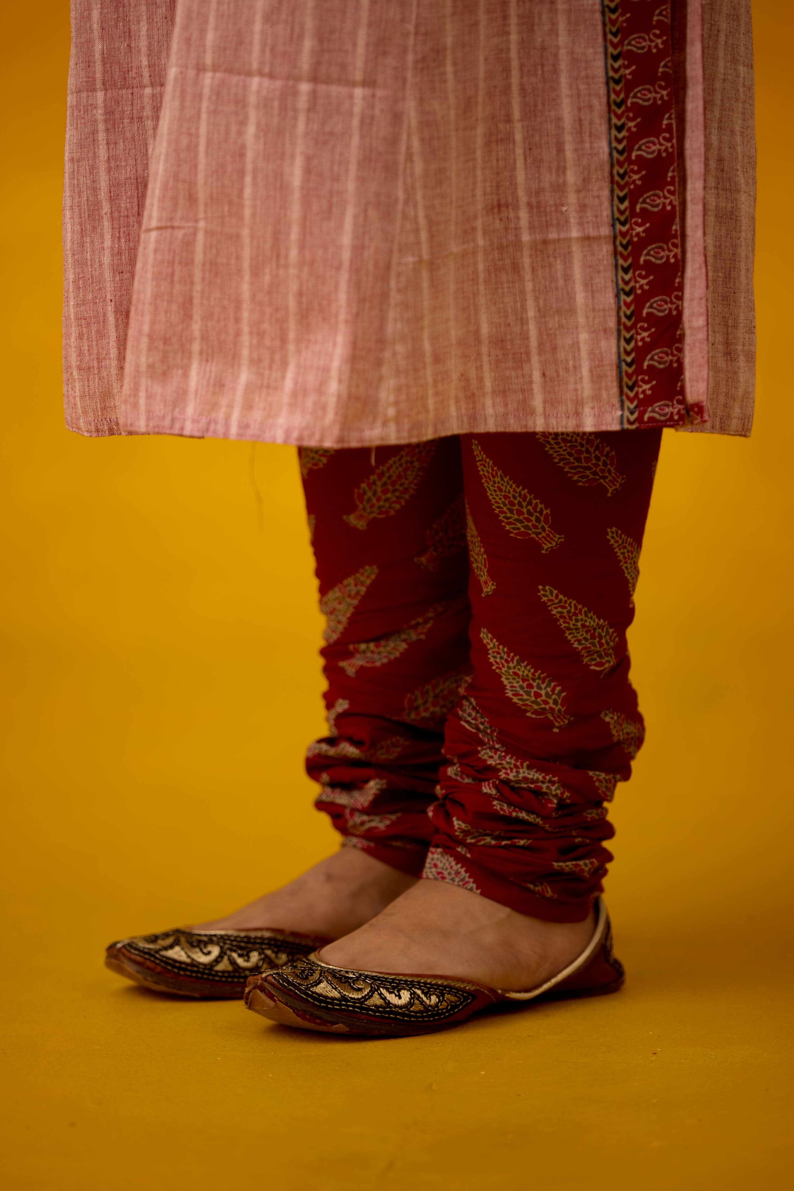 Rozana Bottom Maroon