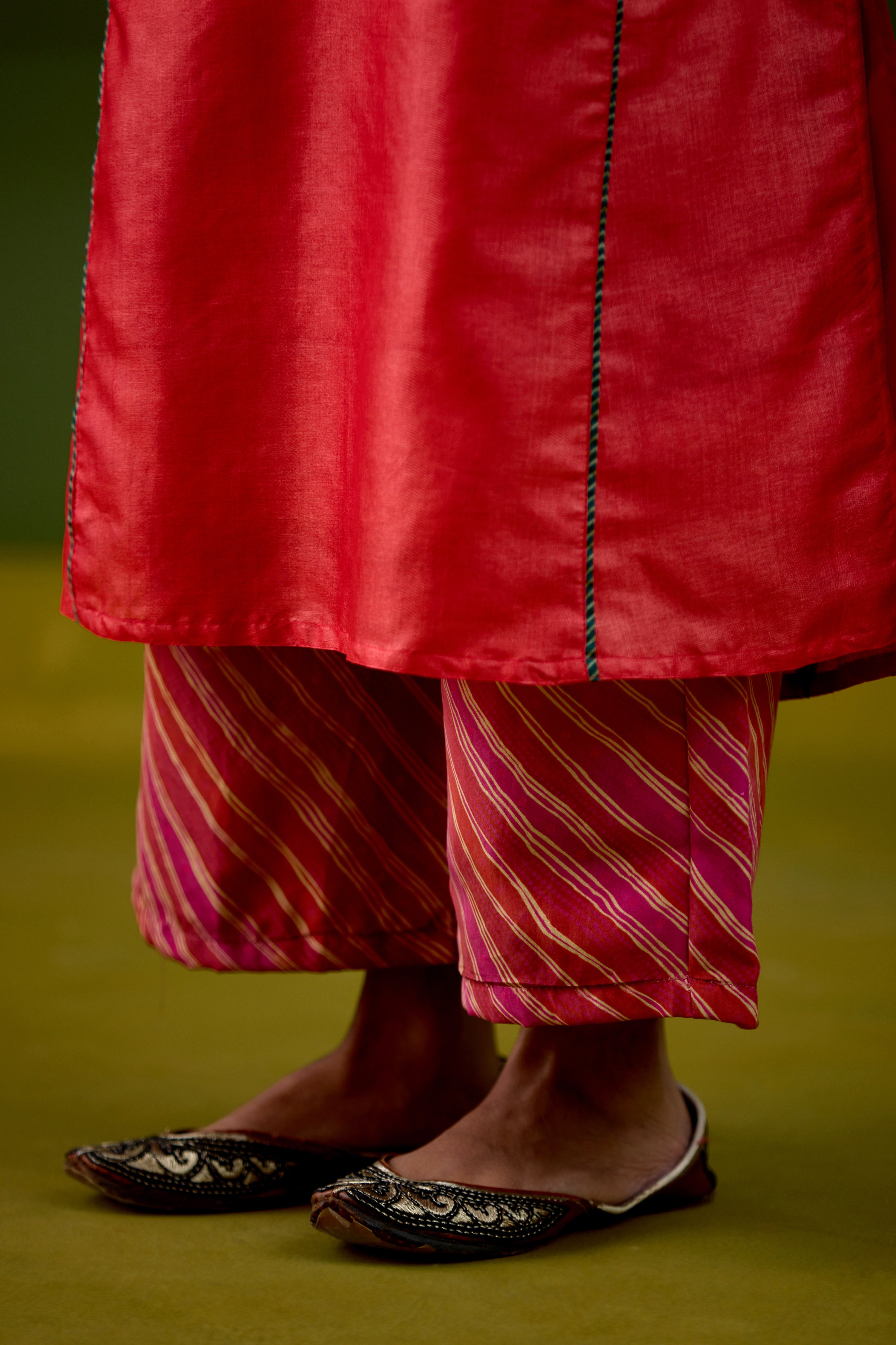 Dienne Pant Orange Pink