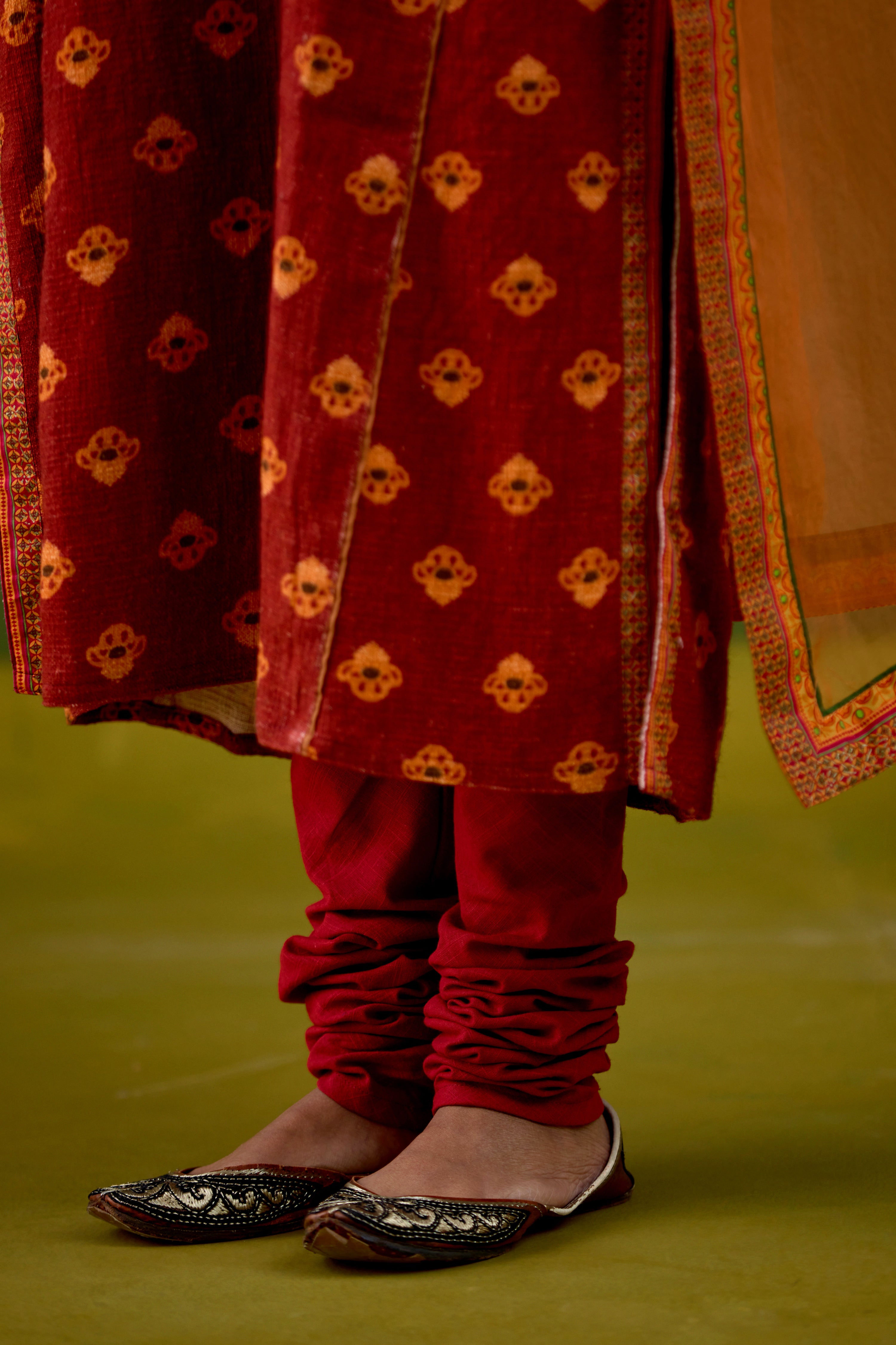 Rozana Bottom Maroon