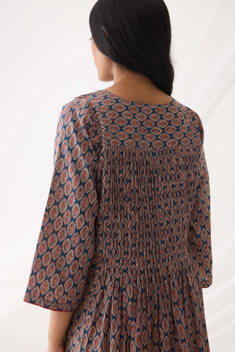 Leah Kurta Blue Rust (9964399788331)