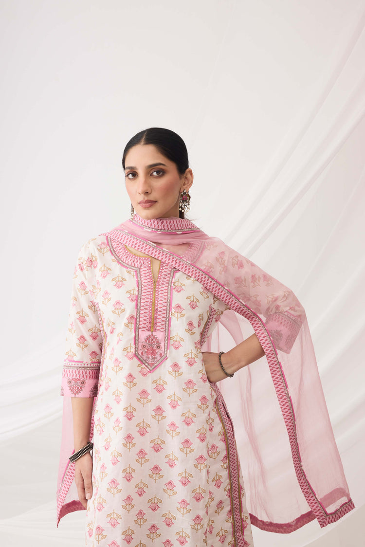 Medh Dupatta Light Pink (9967429812523)