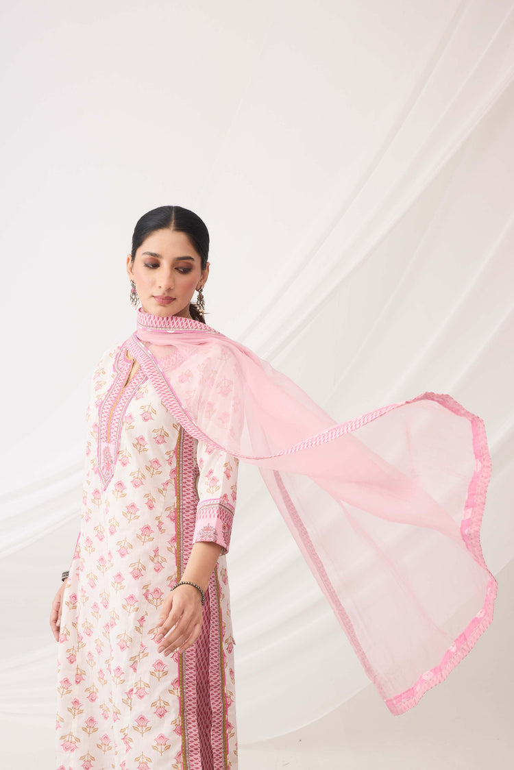 Medh Dupatta Light Pink (9967429812523)