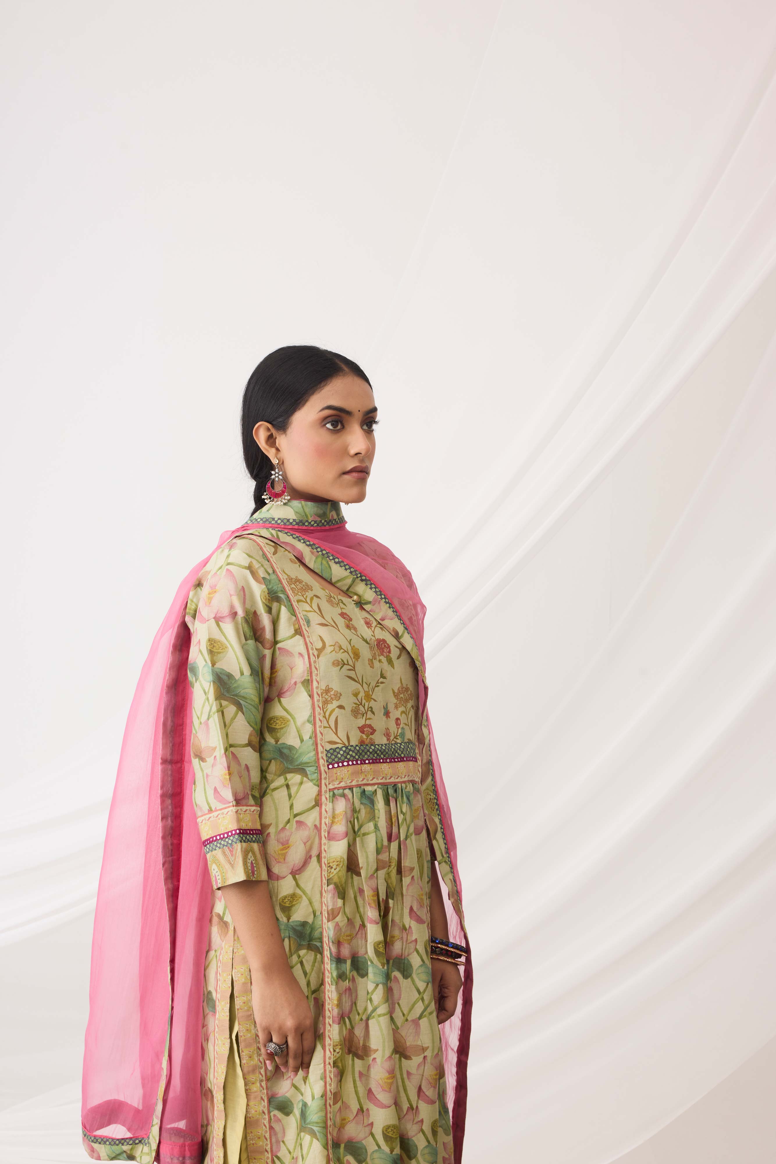 Medh Dupatta Light Pink (9964028330283)