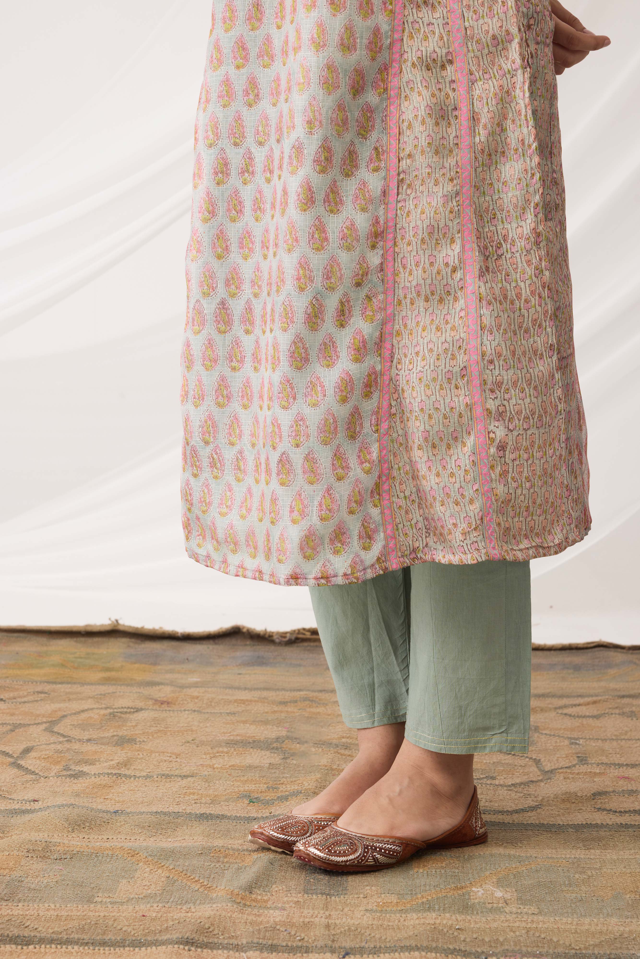 Tulsi Pant Turquoise (9963480809771)