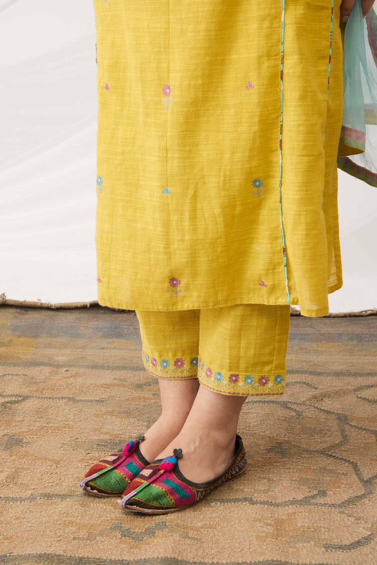 Ramya Pant Yellow (9963517837611)
