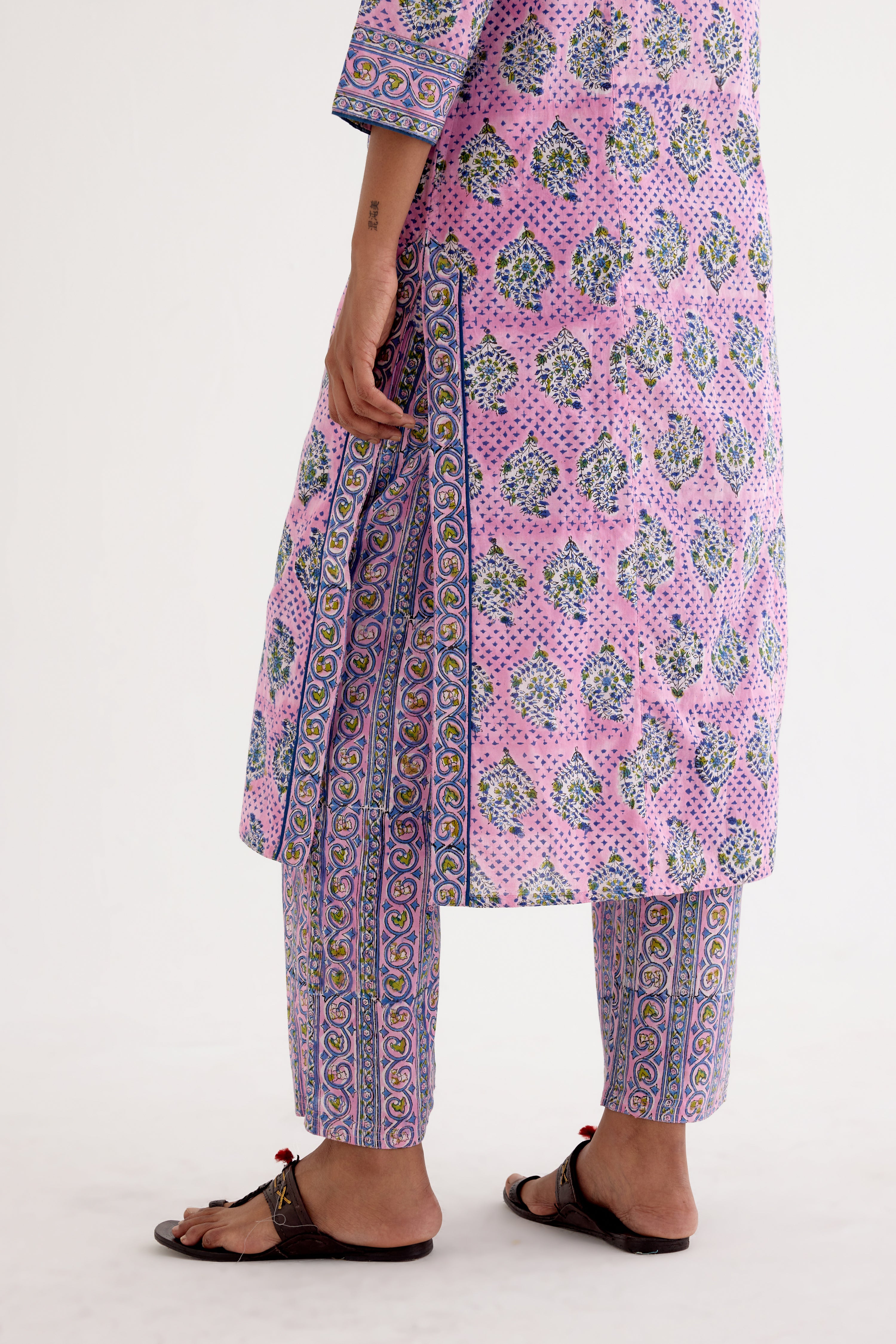 Daisy Pant Pink Blue (10049782710571)