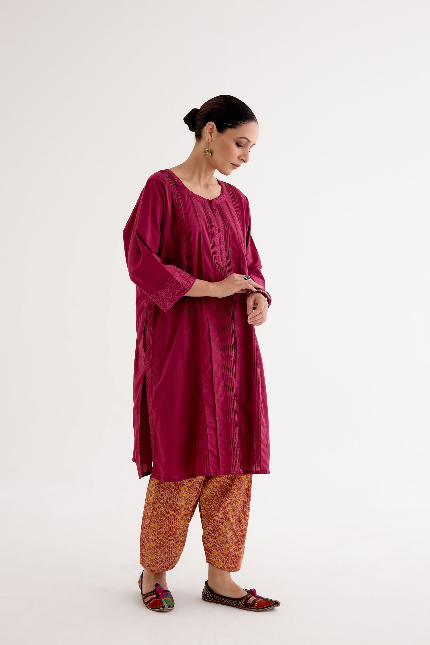 Lavanya Kurta Mauve (10049769898283)