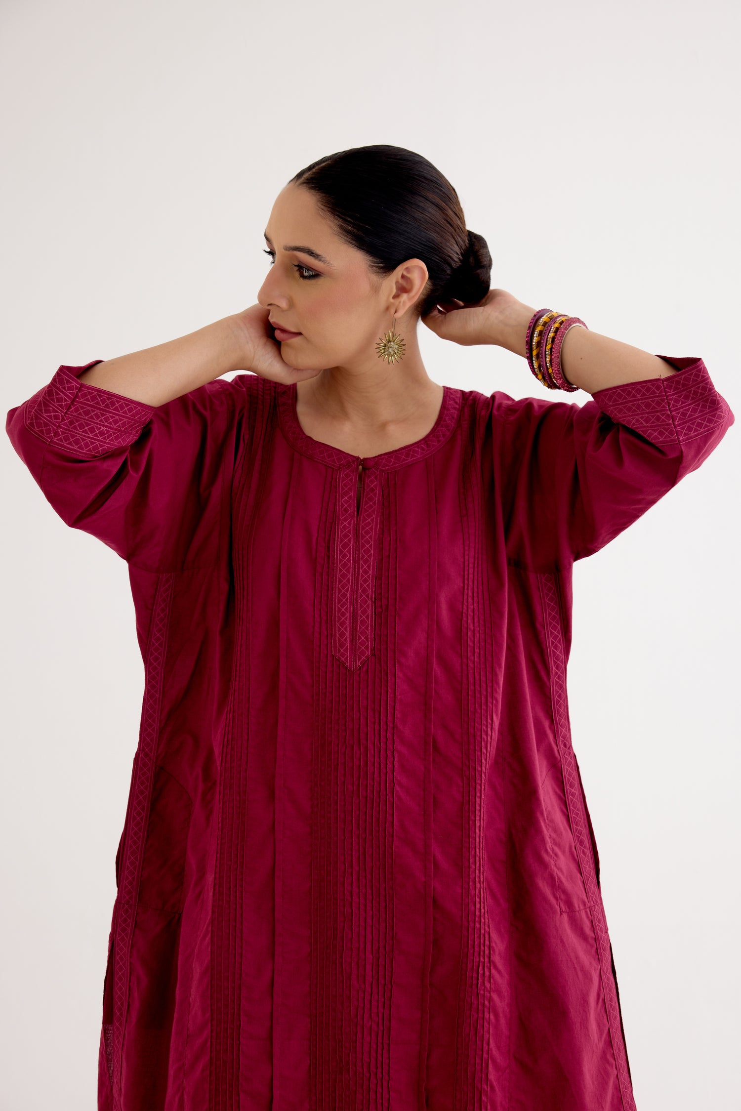 Lavanya Kurta Mauve (10049769898283)
