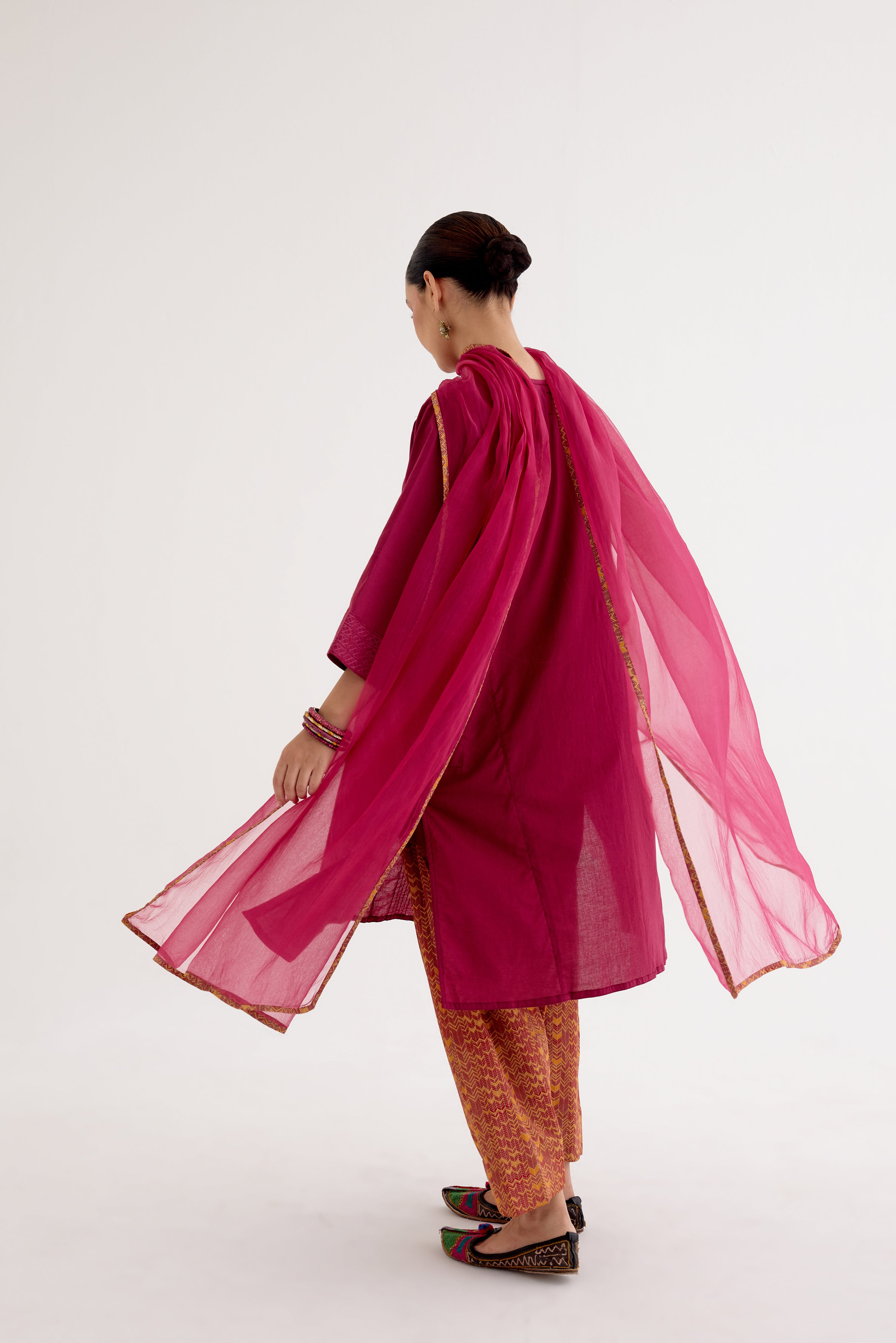 Lavanya Dupatta Mauve (10049773404459)