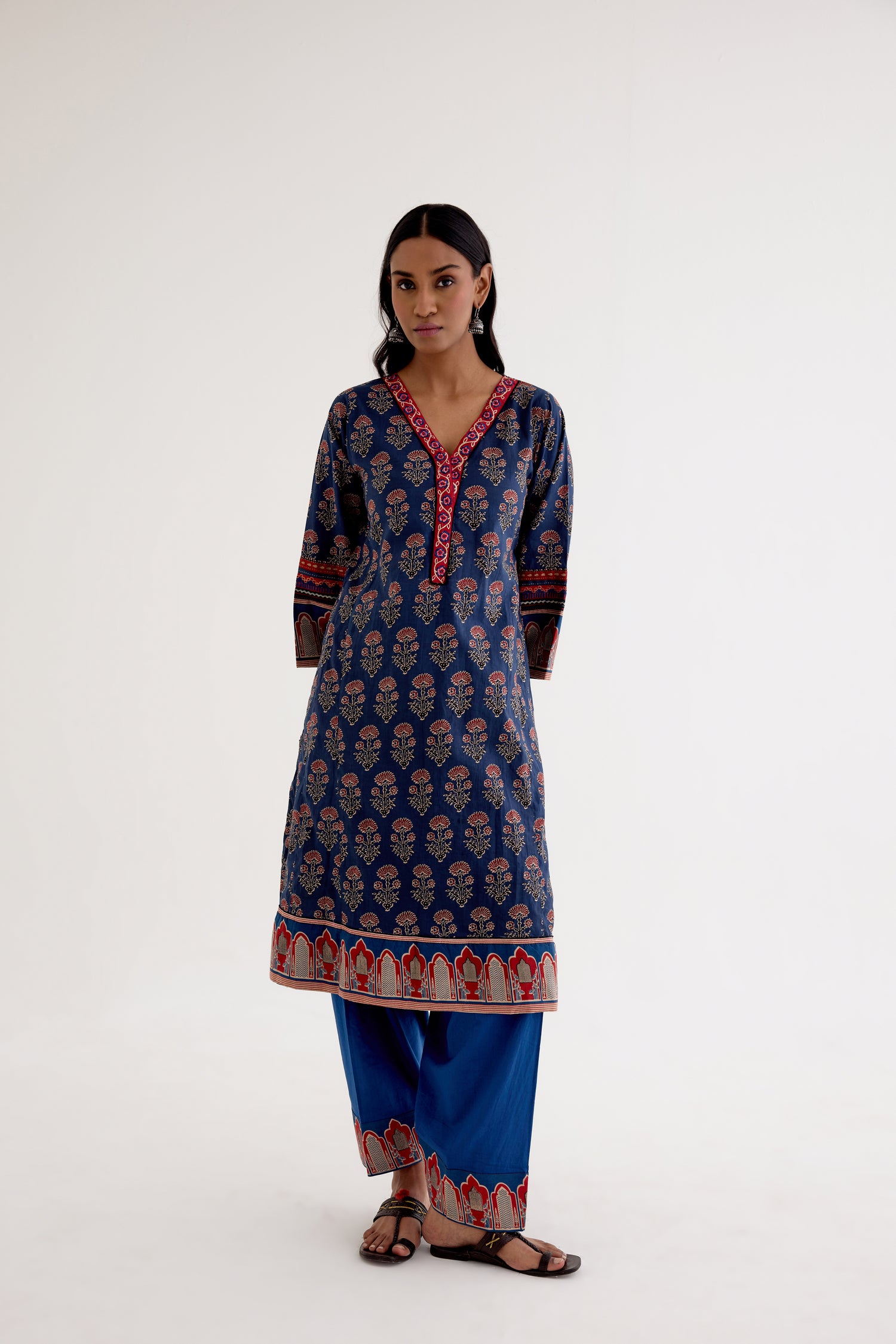 Phiran Kurta Blue (10049755152683)