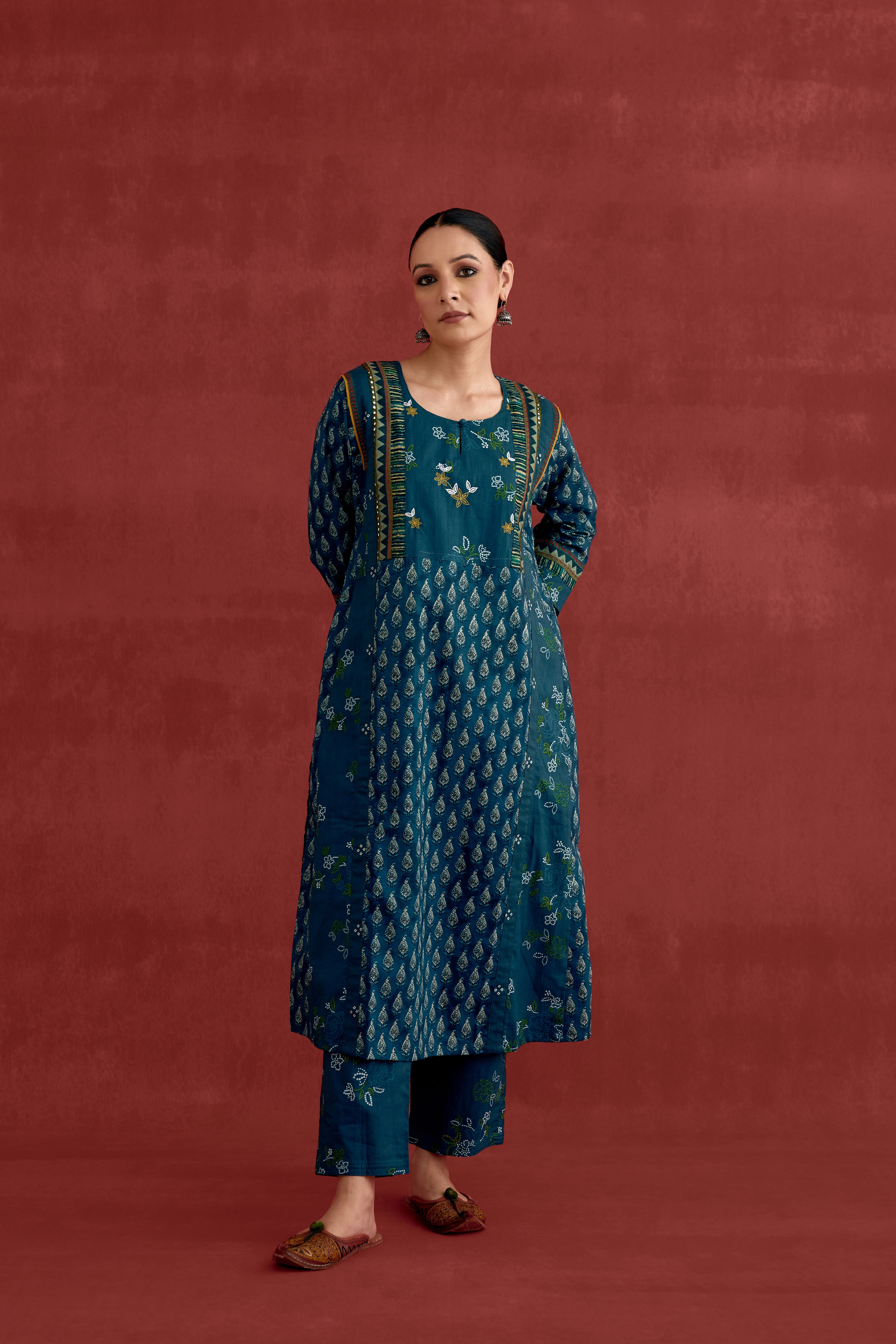 Ananya Pant Teal Blue (10039630168363)