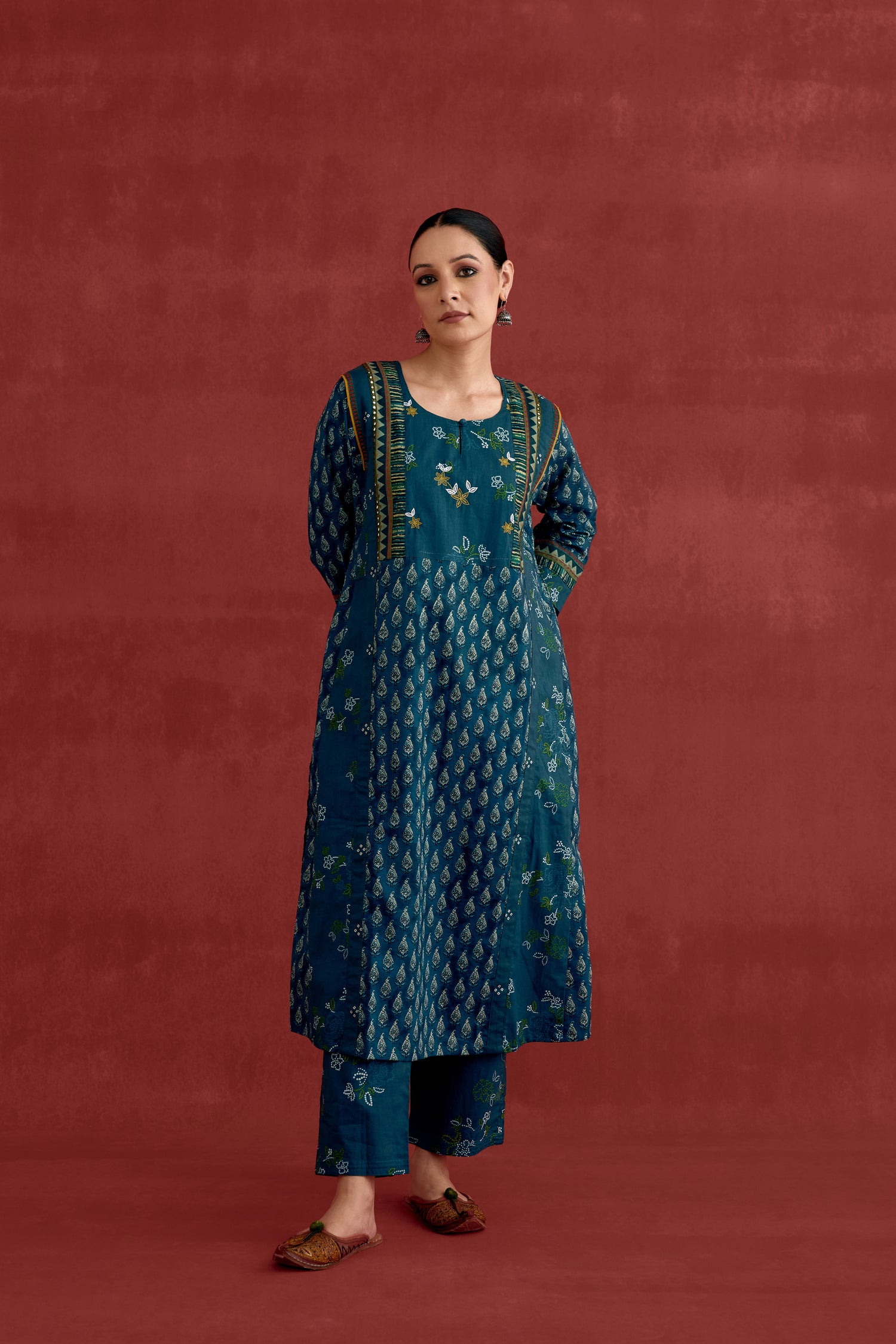 Ananya Pant Teal Blue (10039630168363)