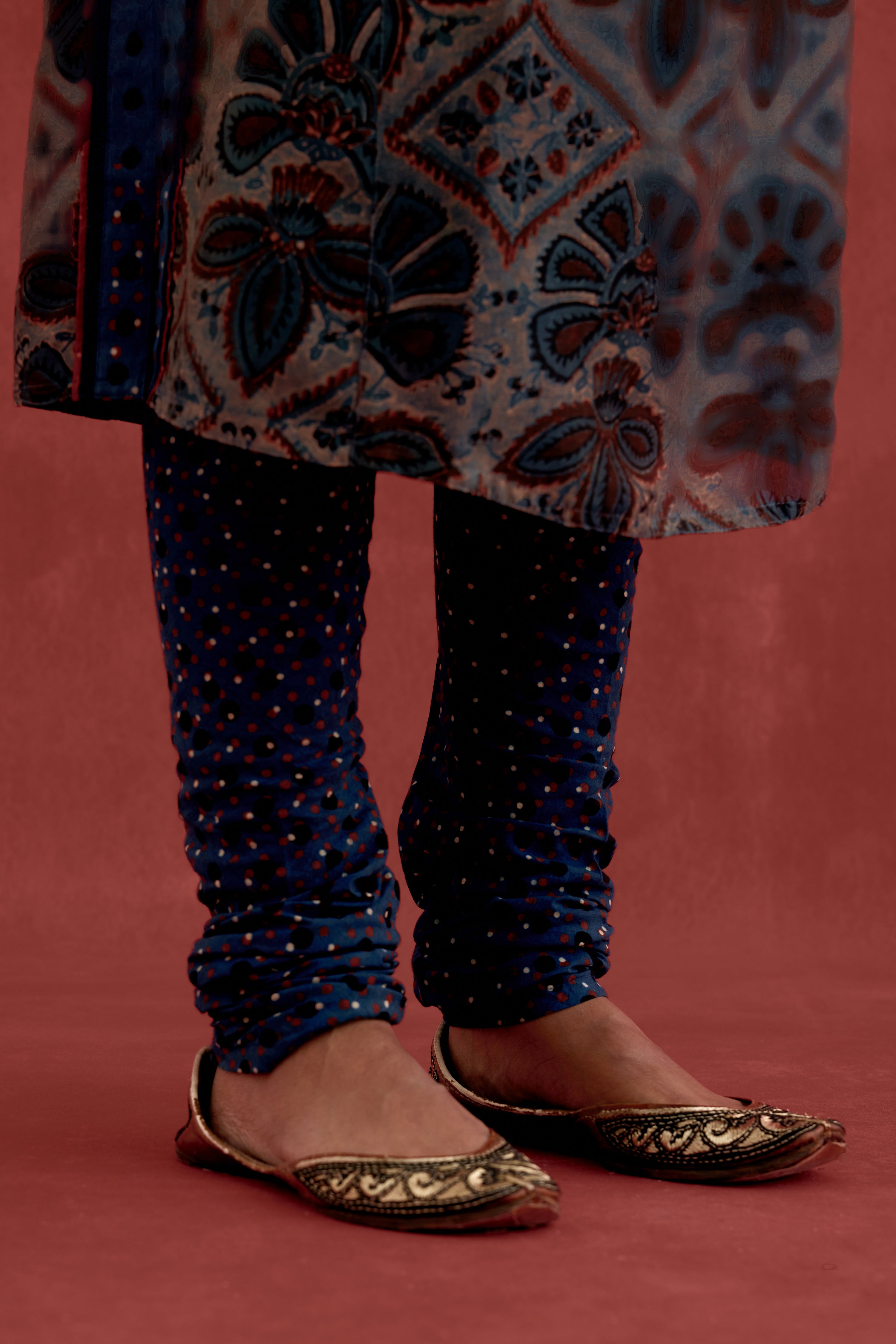 Rozana Ajrakh Bottom Blue (10039934124331)