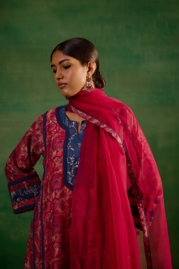 Tulsi Kurta Peach Pink (9815647781163)