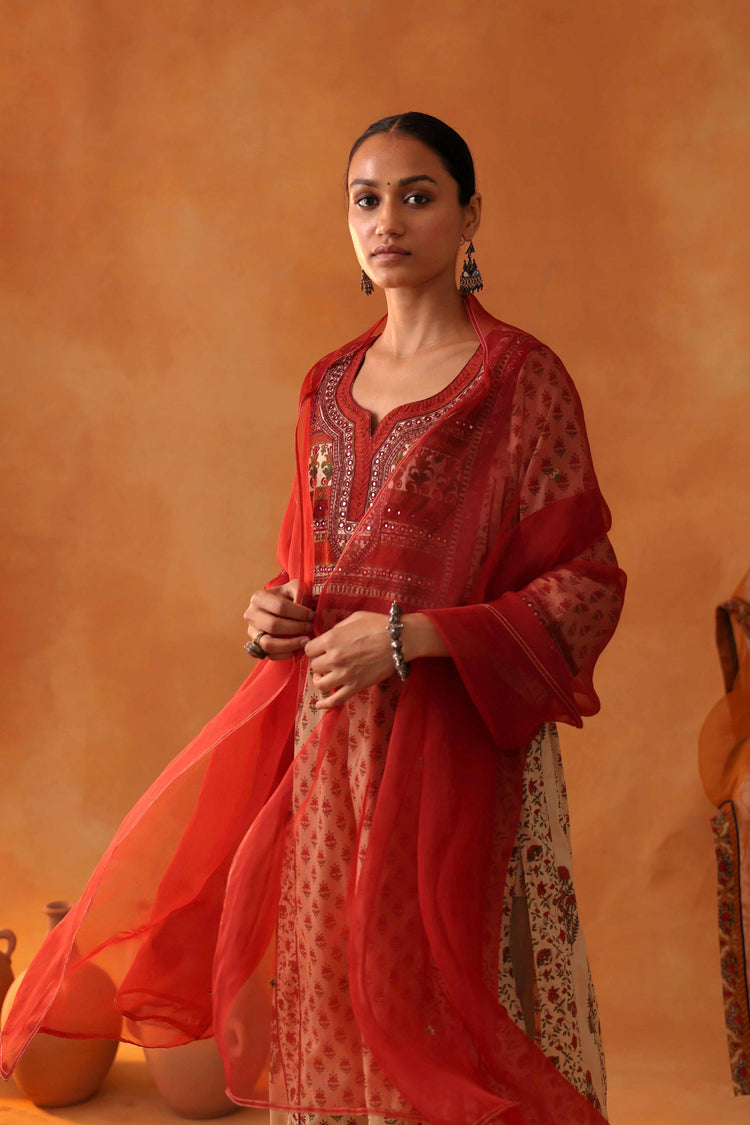 Tulsi Kurta Beige (8439691608363)