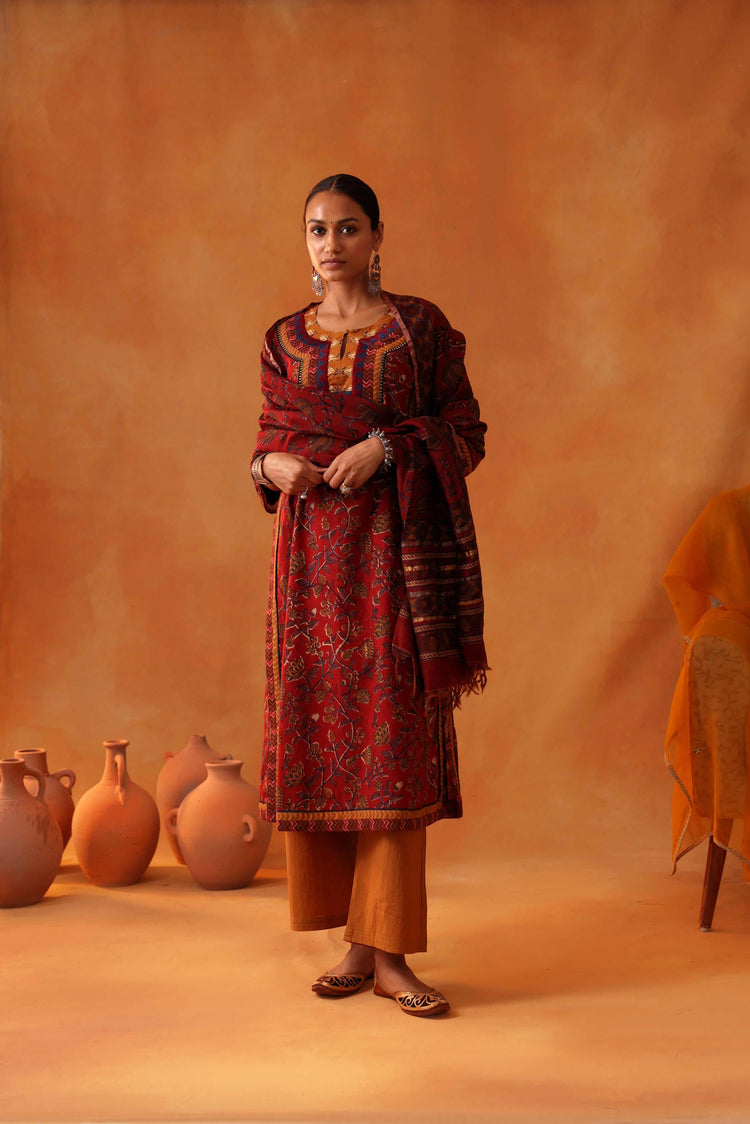 Anu Kurta Red Ochre (8439361765675)