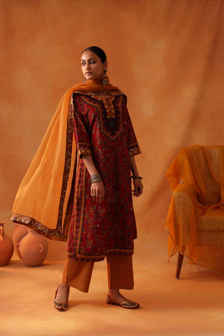 Anu Kurta Red Ochre (8439361765675)