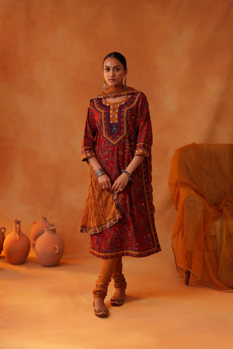 Anu Kurta Red Ochre (8439361765675)