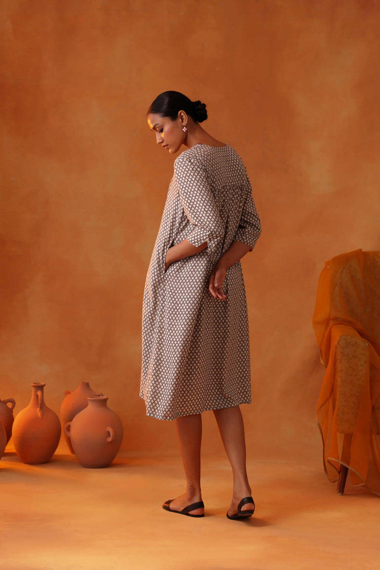 Ciro Dress Grey (8439675683115)