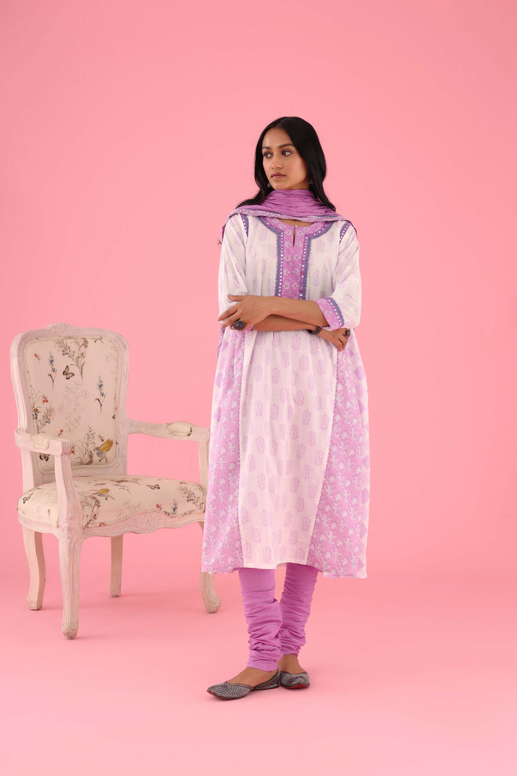 Rozana Cotton Crinkled Dupatta Mauve (8426755162411)