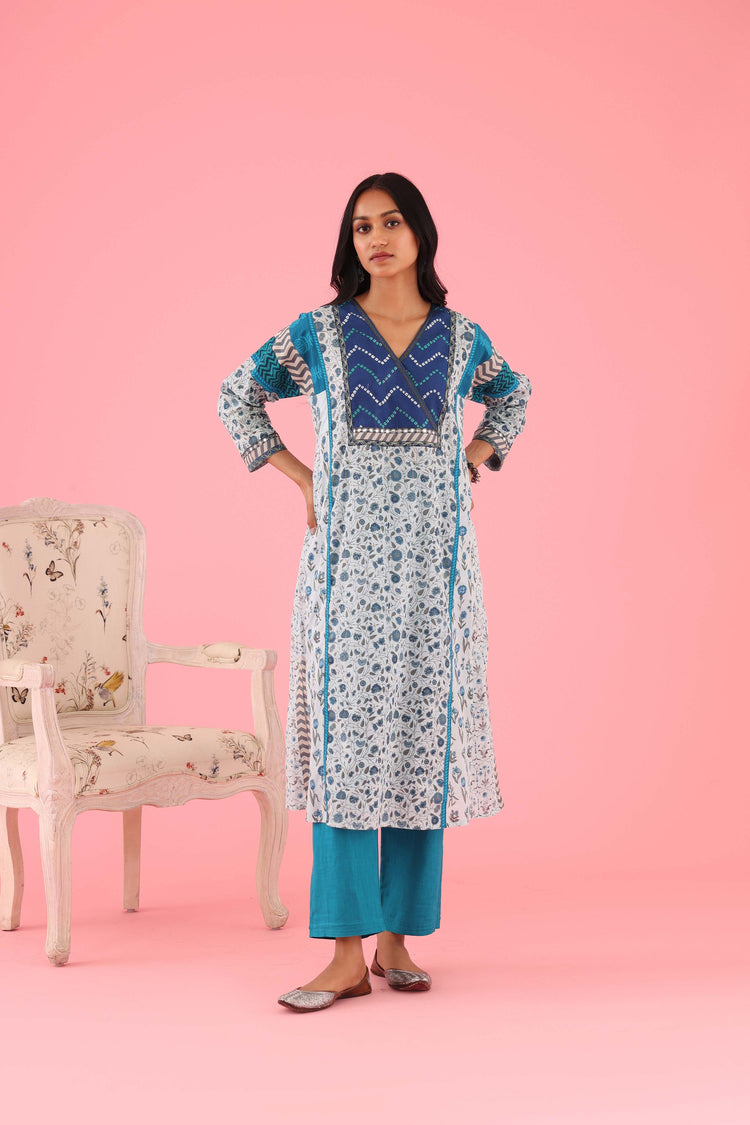 Choga Kurta Light Blue (8426635395371)