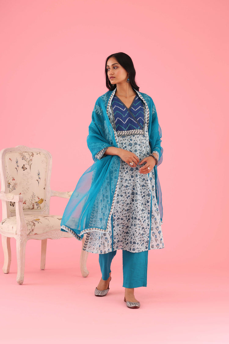 Choga Kurta Light Blue (8426635395371)