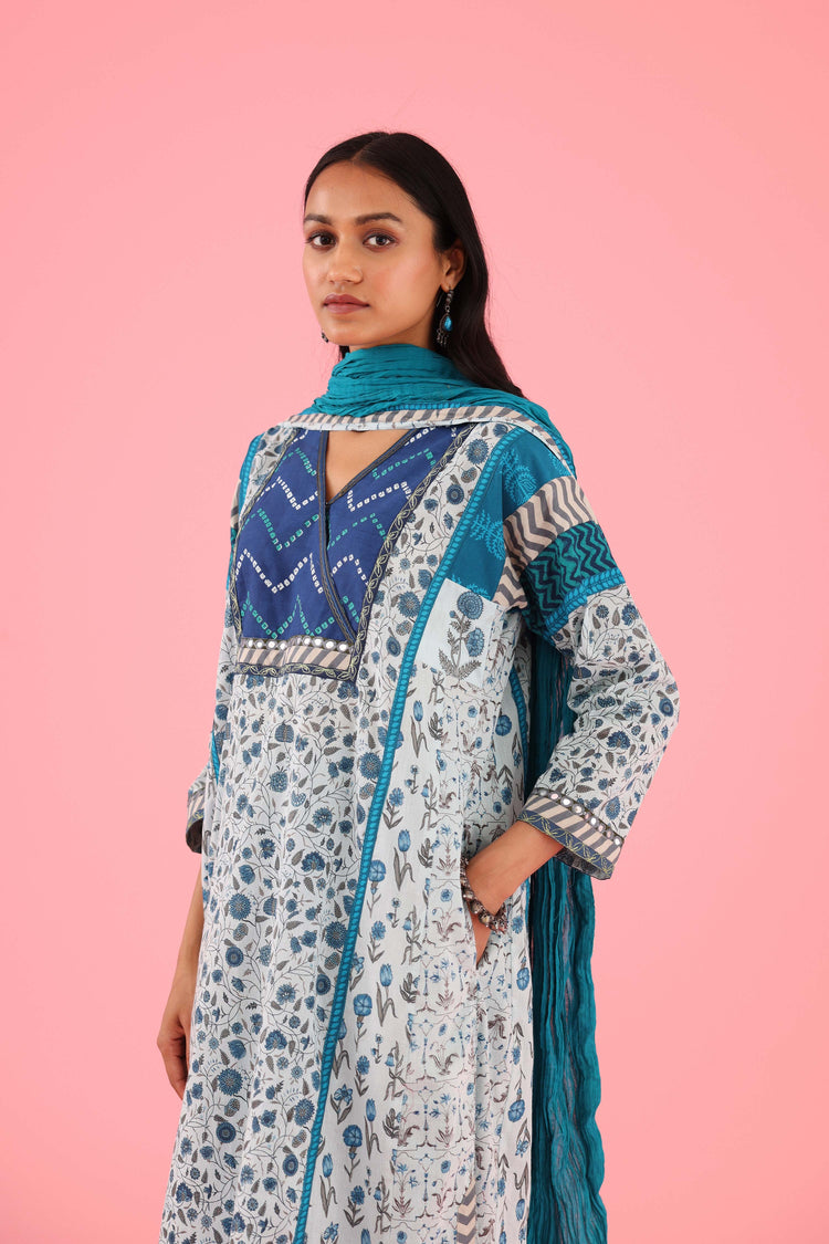 Choga Kurta Light Blue (8426635395371)