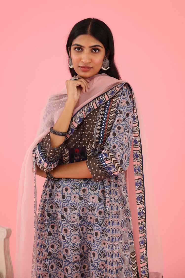 Rozana Chiffon Dupatta Pink (8426752213291)