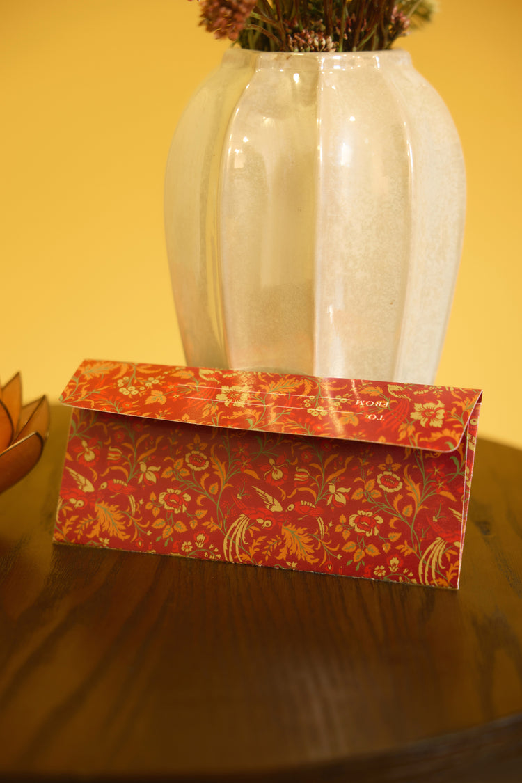 Envelope Jaal Red (Set of 5) (9710929740075)