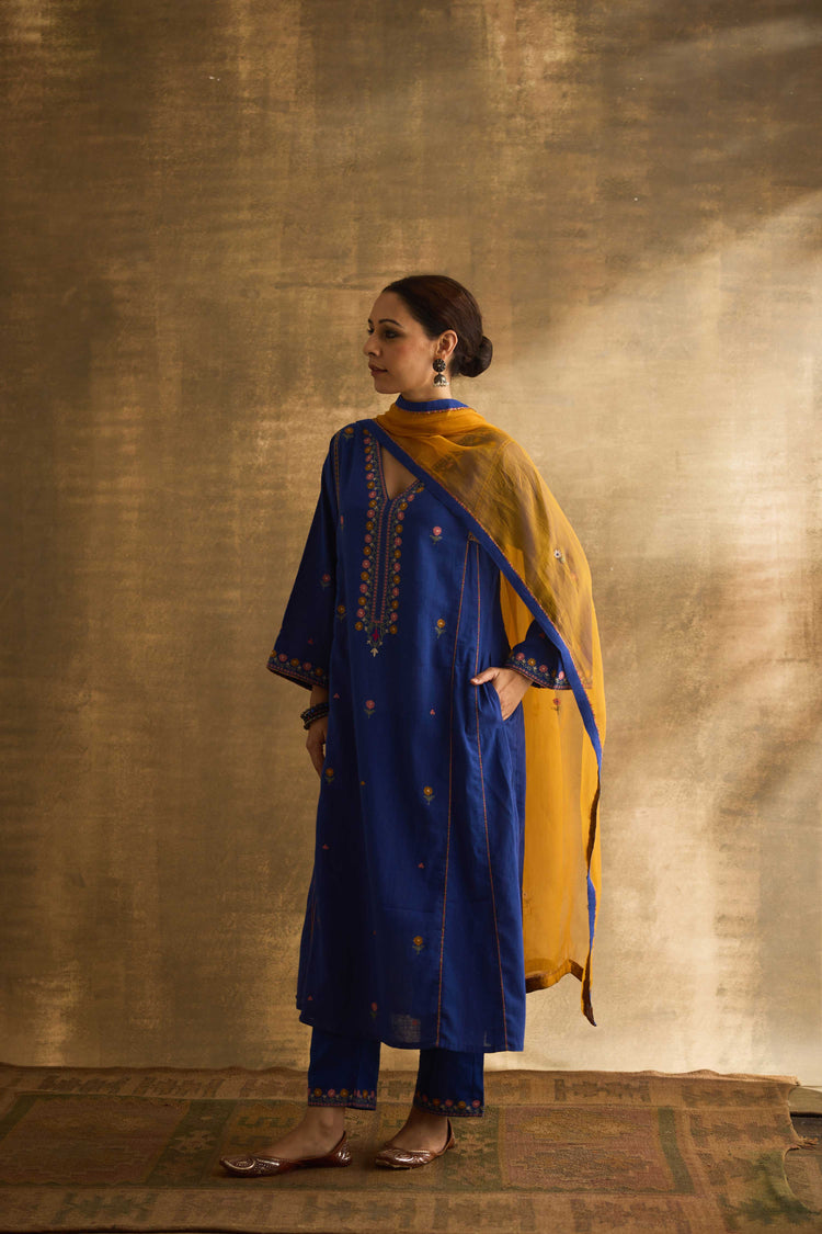 Ramya Dupatta Mustard (9888526696747)