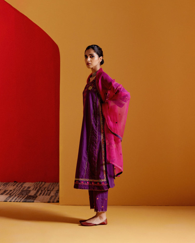 Bagh Kurta Purple (8810289824043)