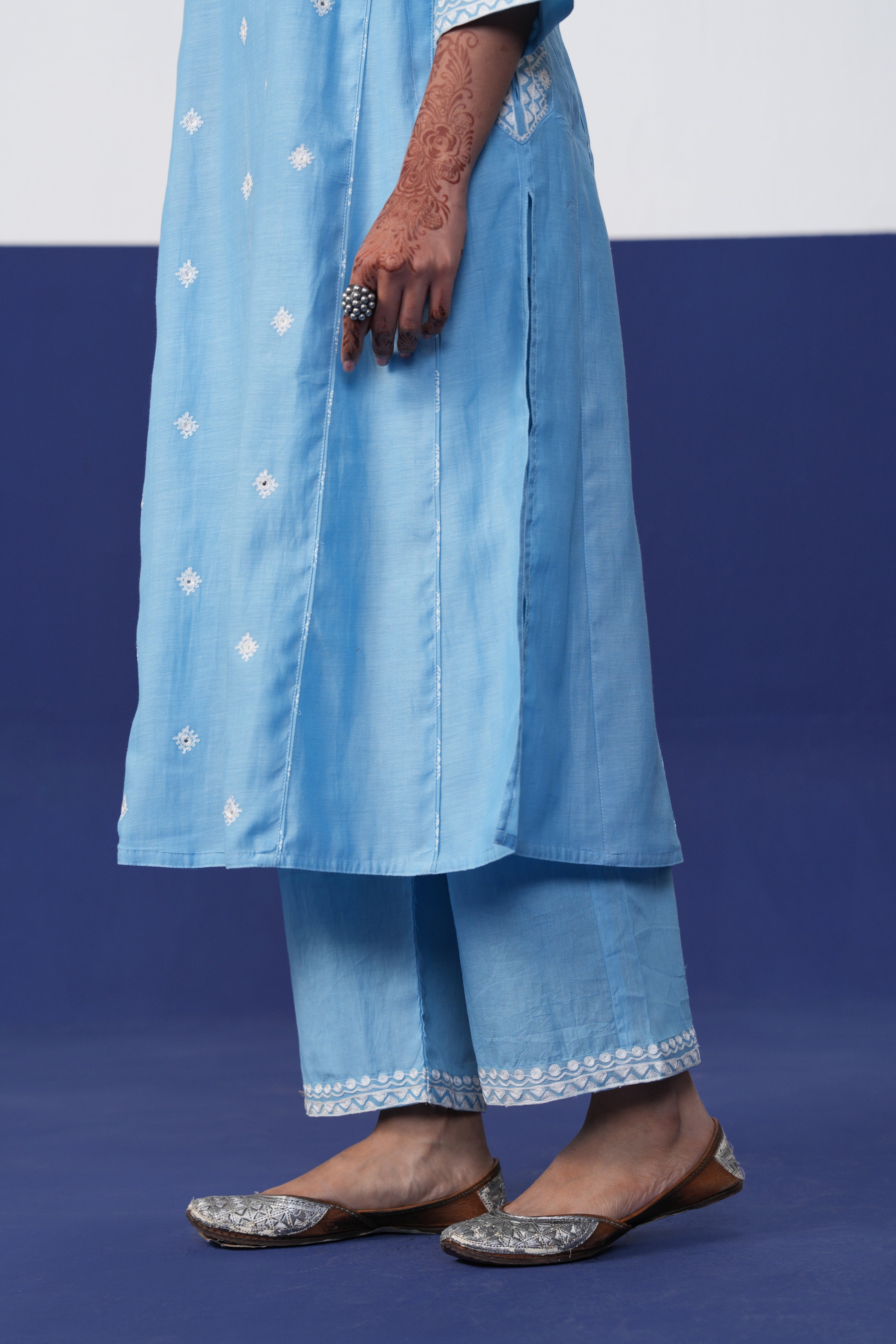 Tulsi Pant Light Blue