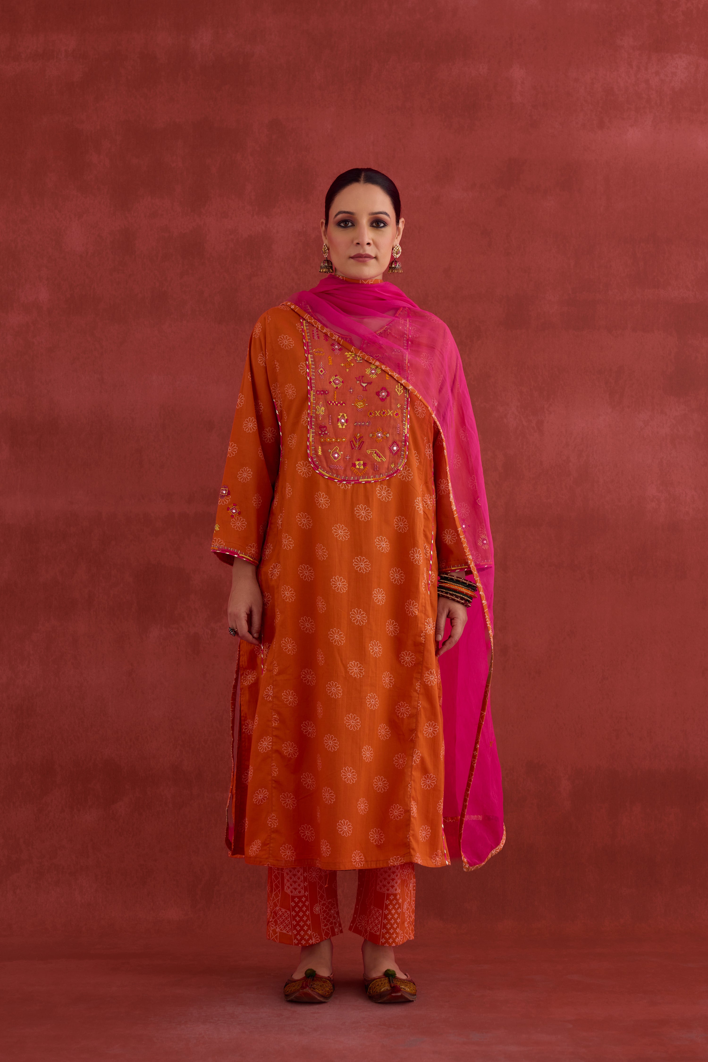 Tulsi Dupatta Pink (10039961485611)