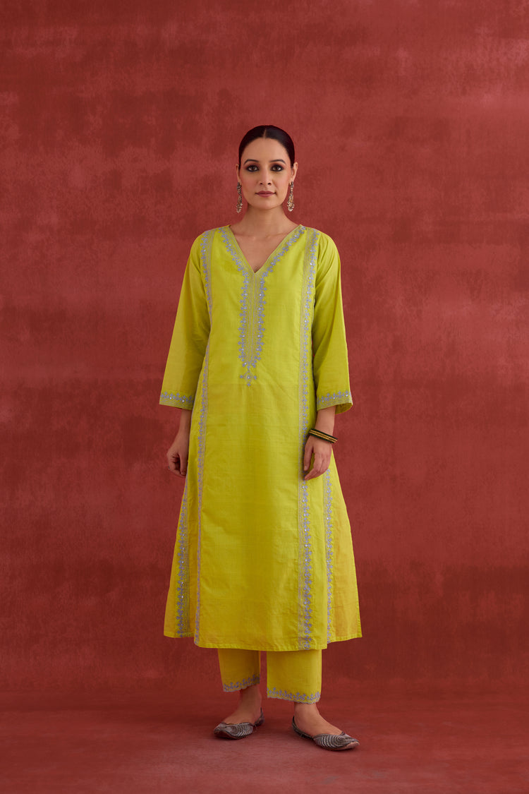 Tulsi Pant Lime Green (10039920984363)
