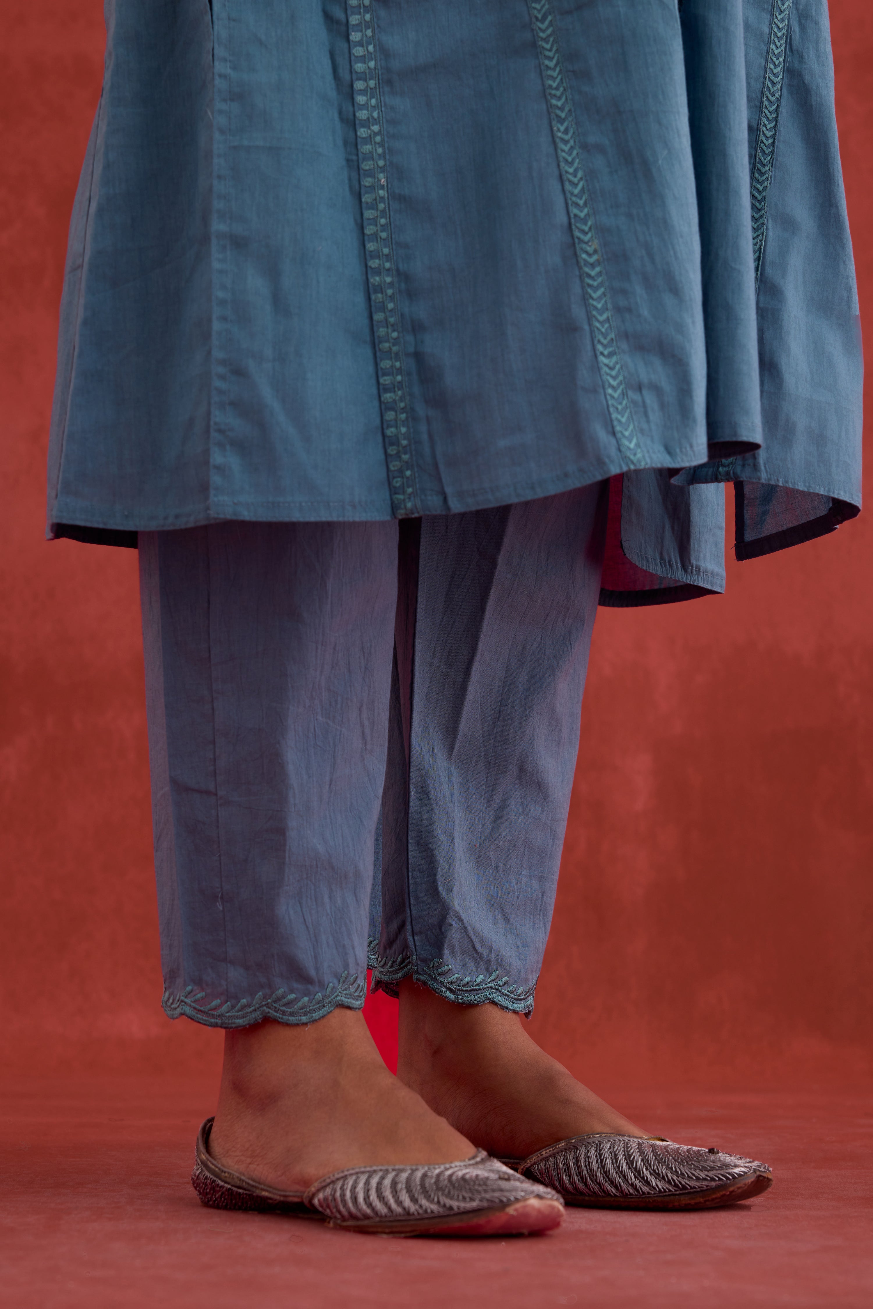 Tulsi Pant Teal Blue (10039796072747)