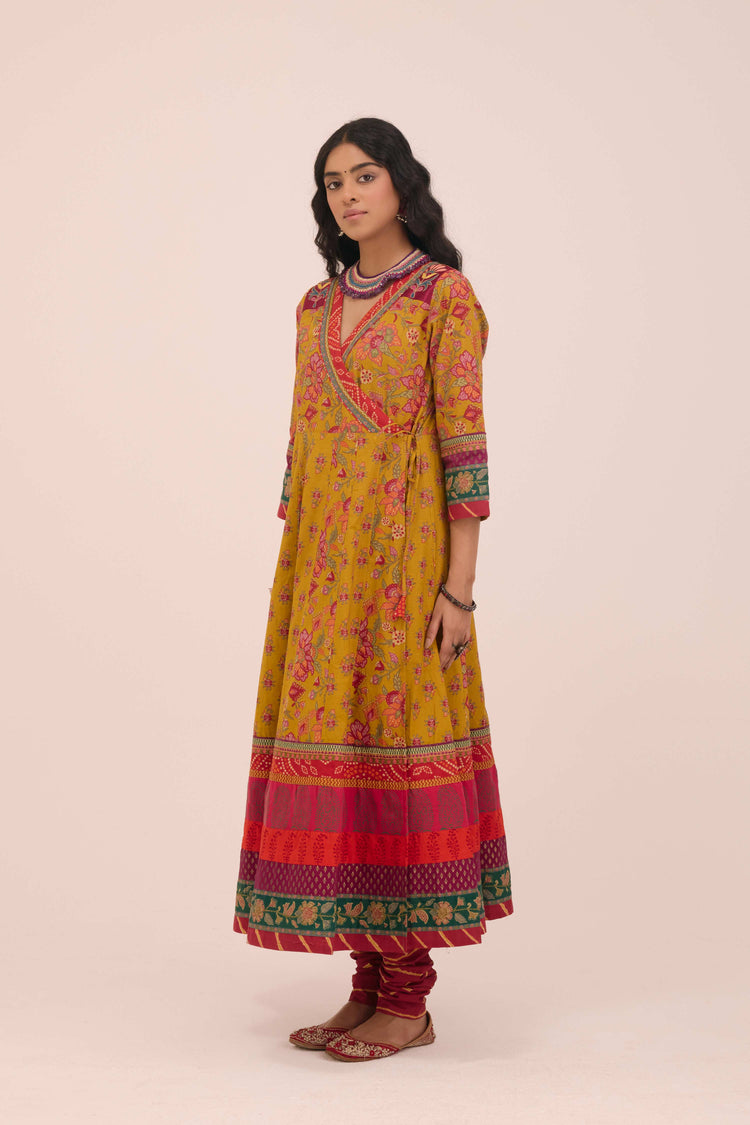 Traditional Cotton Churidar Mauve