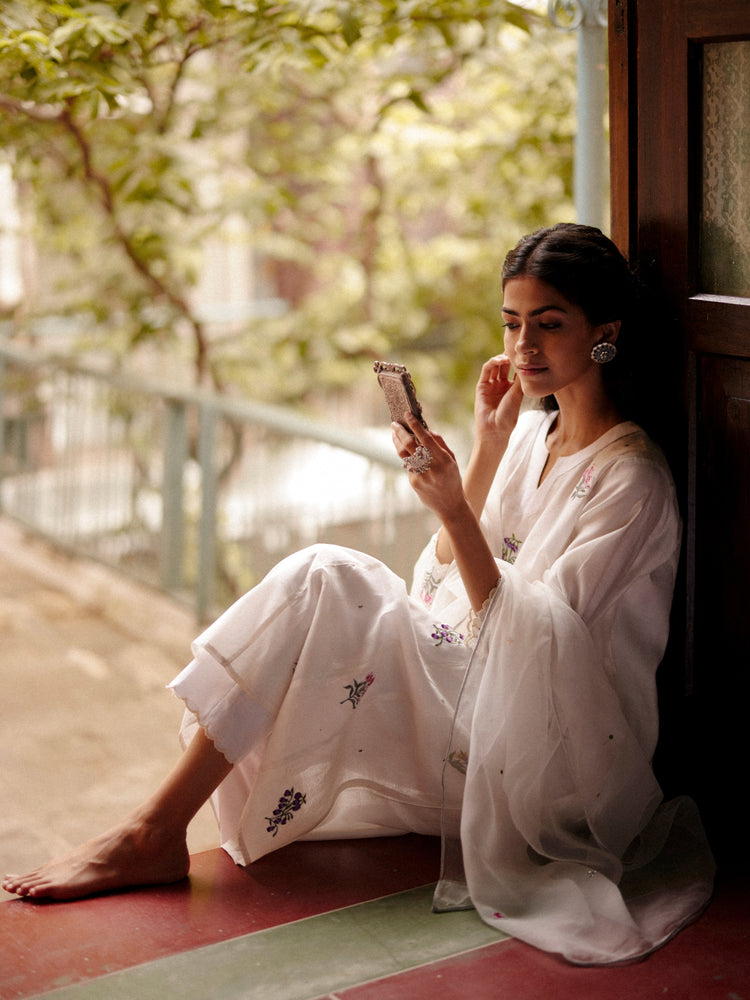 Idaya Kurta White (8569762349355)