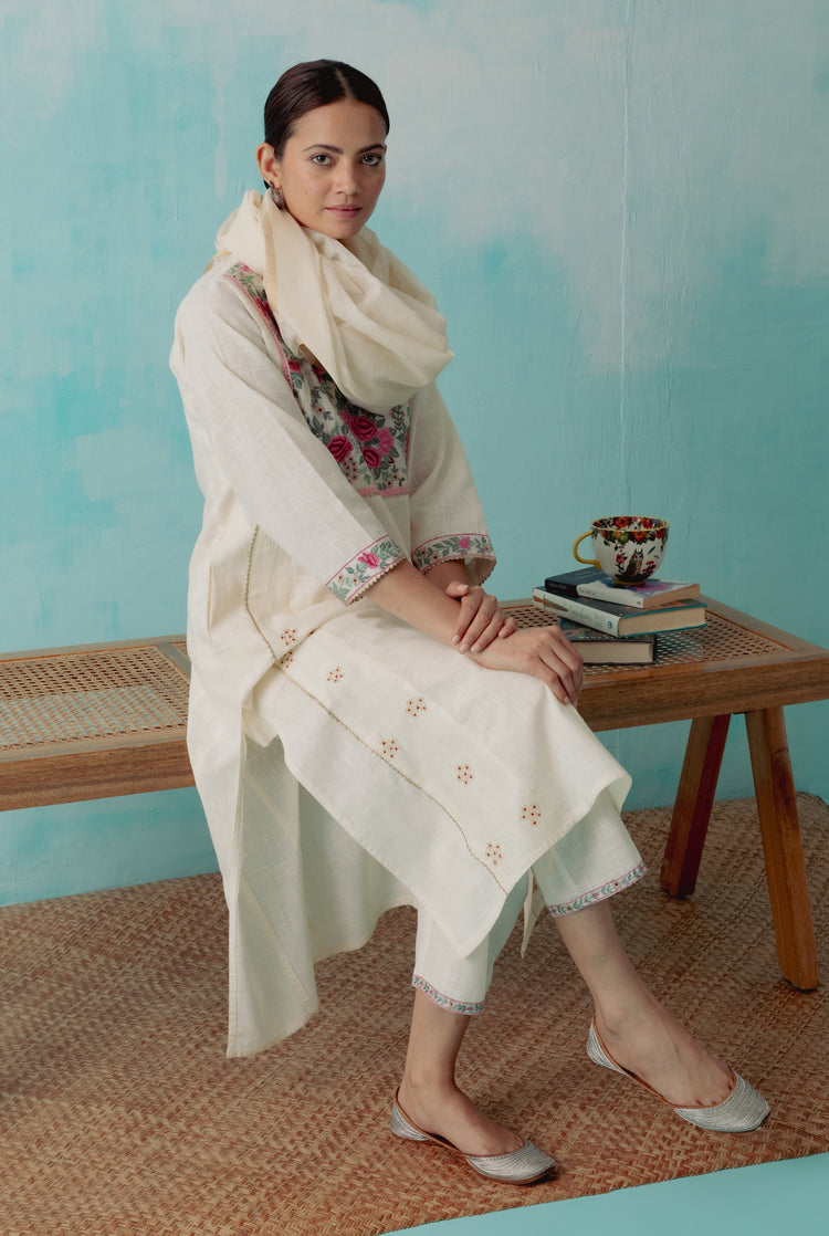 Tulsi Pant Off White (8345813647659)