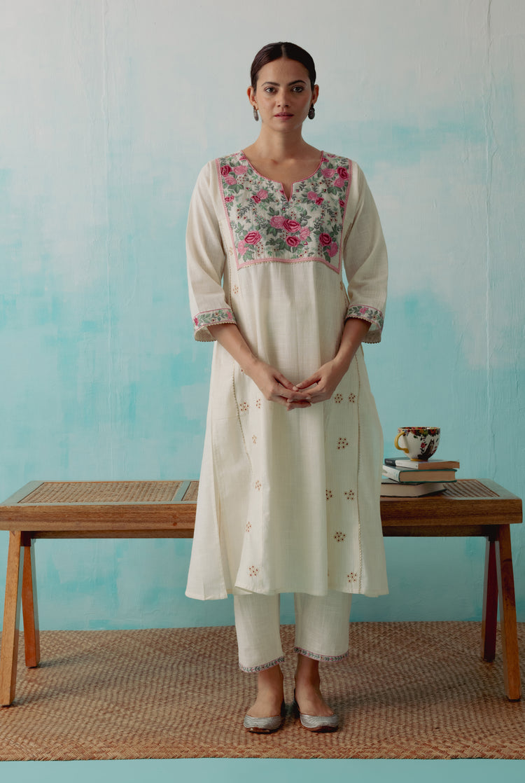 Tulsi Pant Off White (8345813647659)