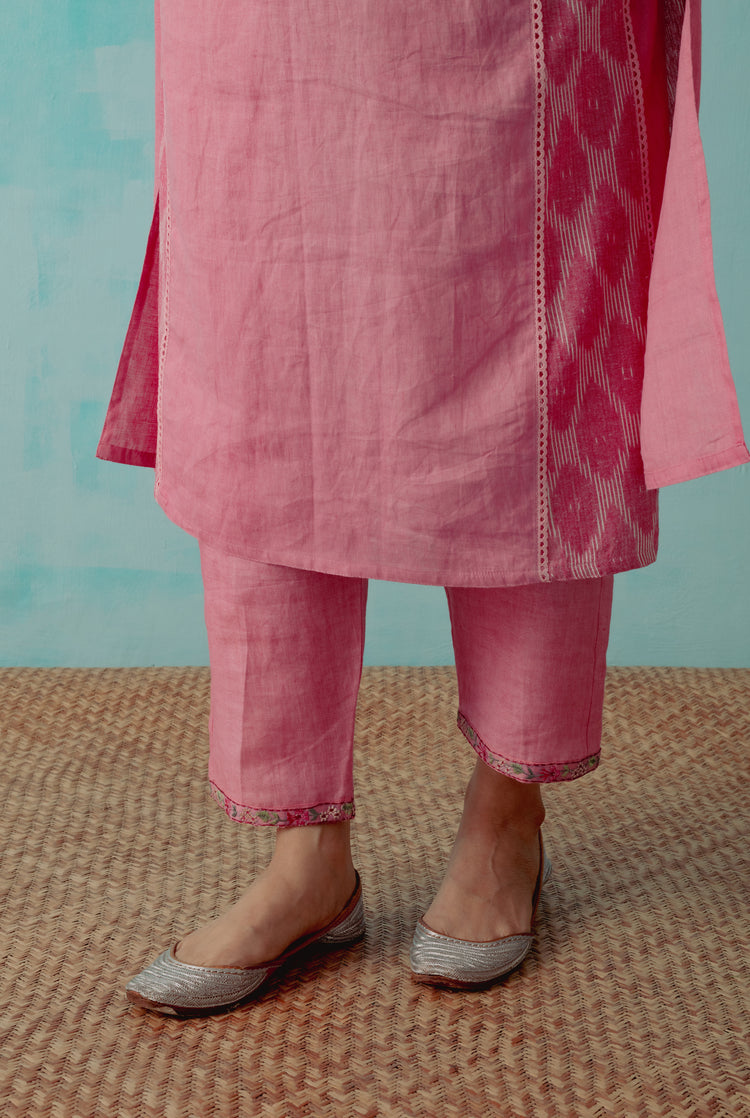 Tulsi Pant Rough Pink (8345816269099)