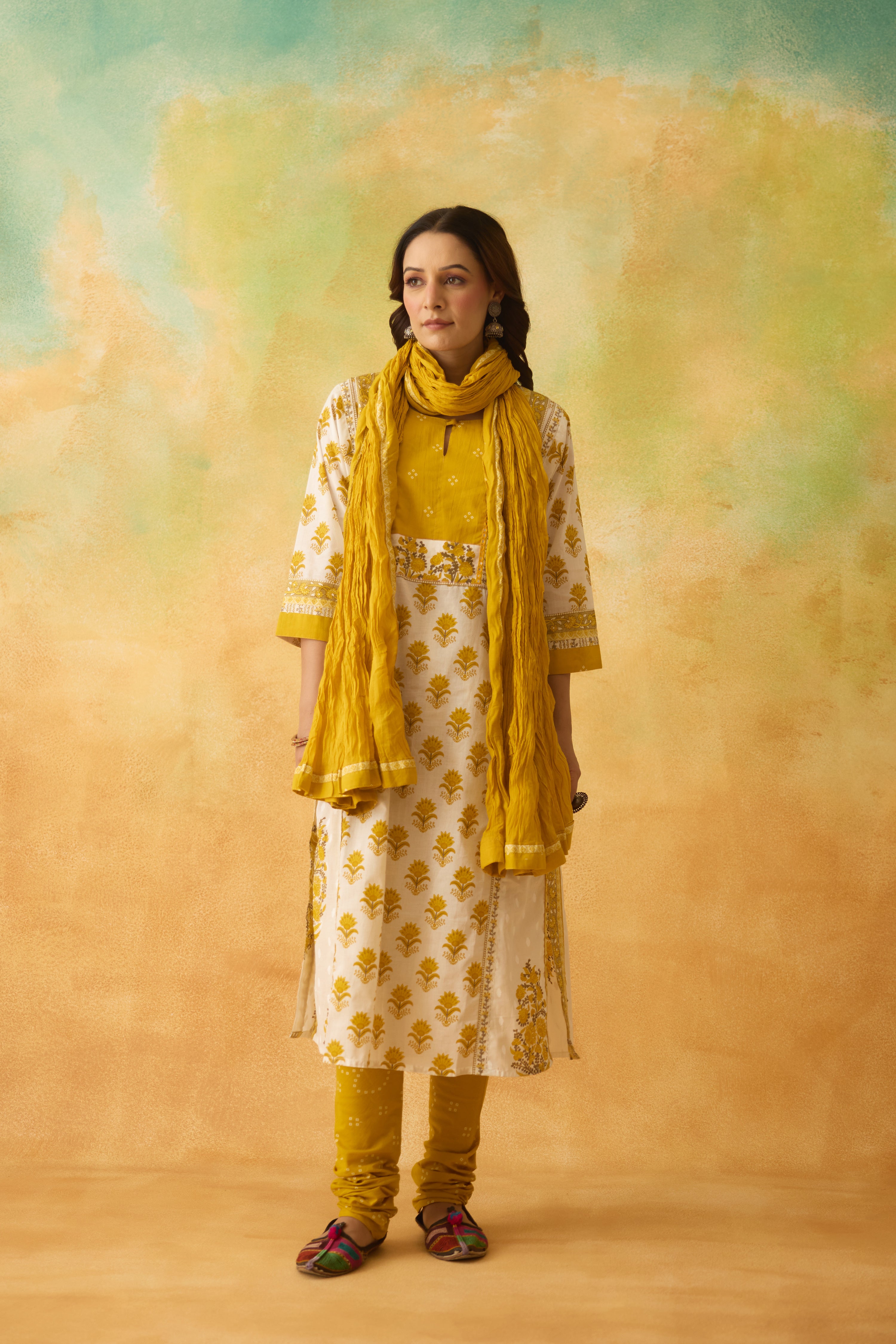 Rozana Dupatta Yellow (10005057110315)