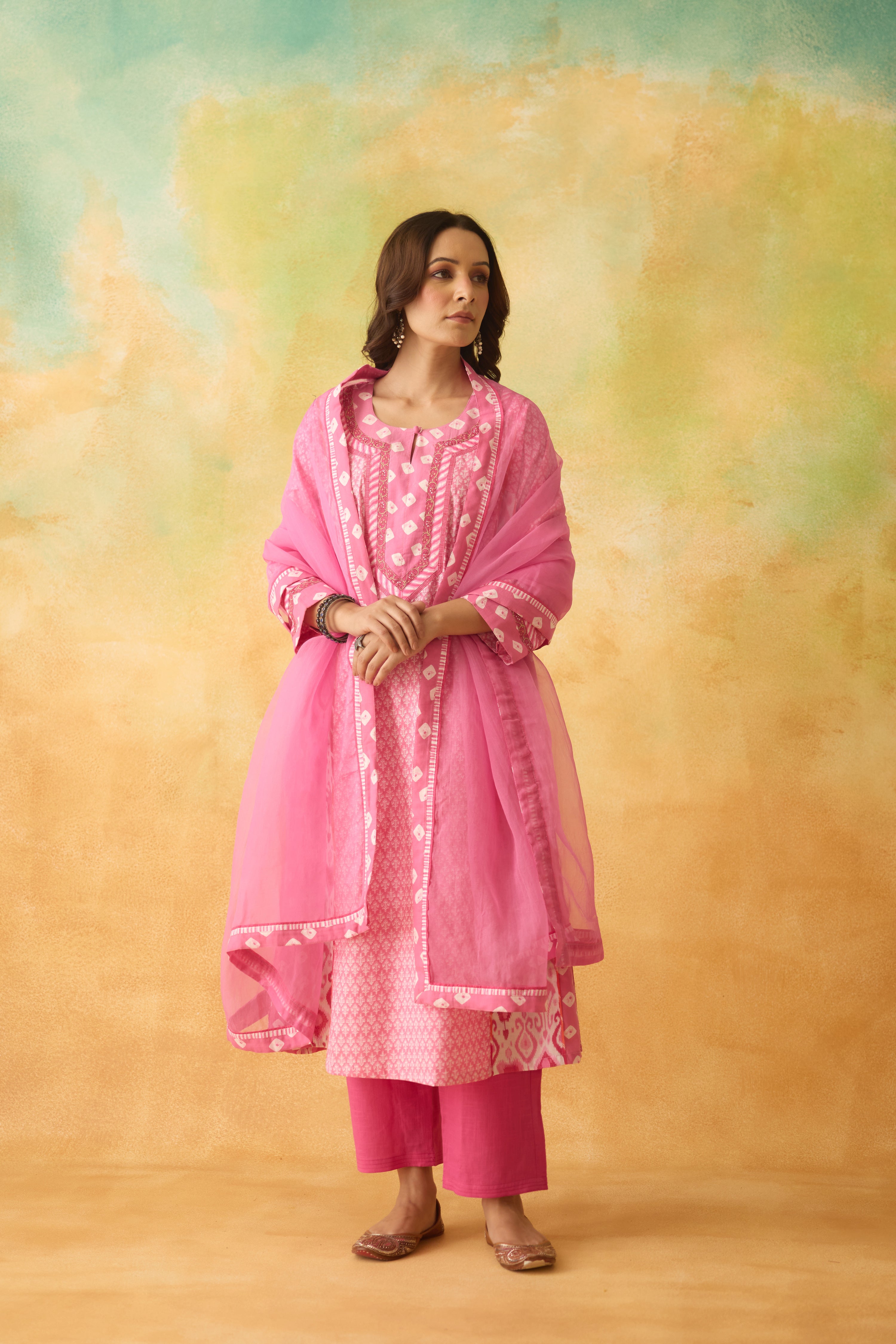 Medh Dupatta Pink (10004442448171)